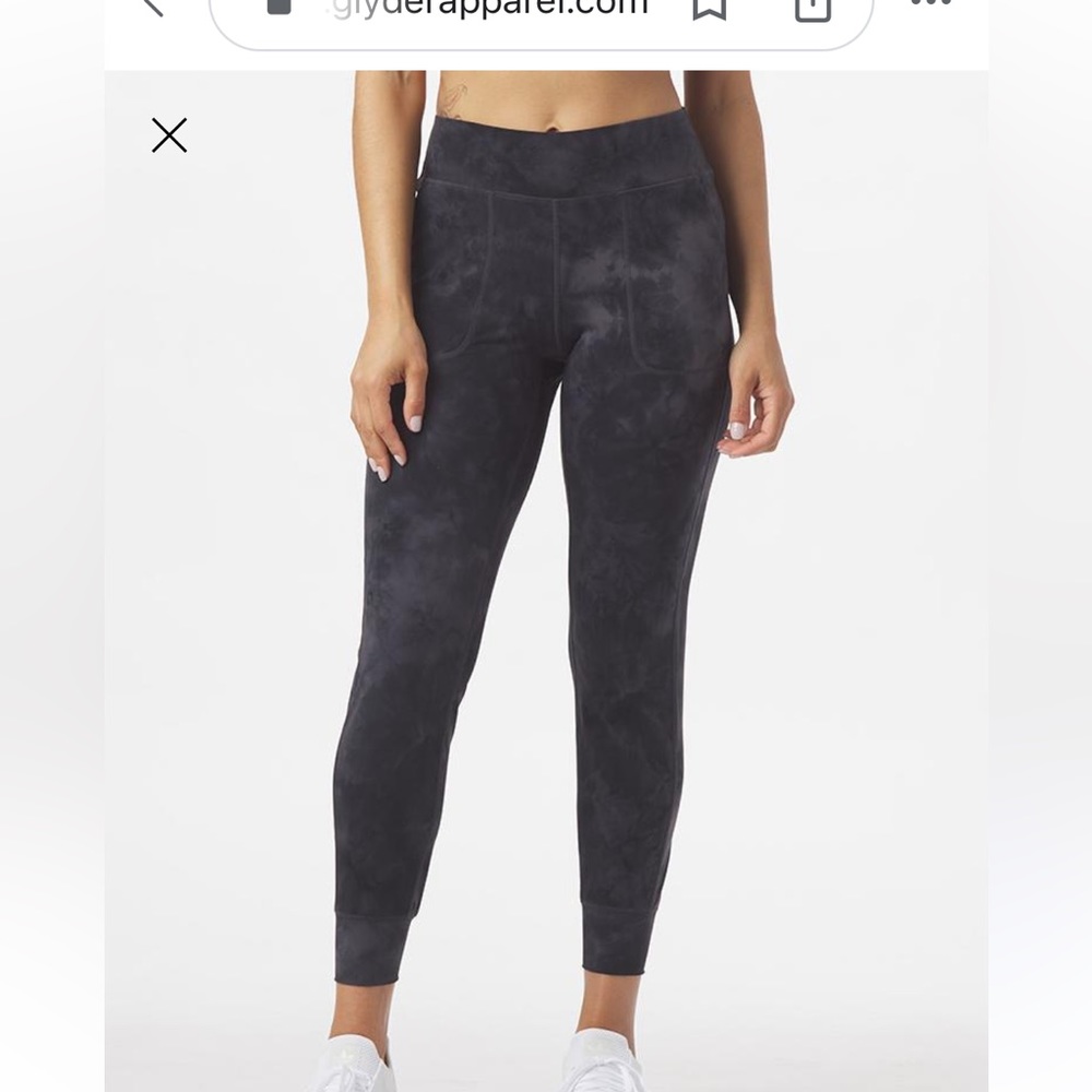 Glyder womens tie dye jogger legging